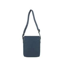 Sac bandouliere cuir safiano Hart