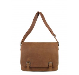 Sac besace cuir vachette Edward