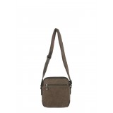 Sac bandouliere canvas cuir Brenner