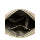 Sac bandoulire en vinyle garni cuir de vachette Hornet