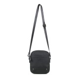 Sac polyamide garni cuir de vachette Becker