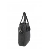 Sac porte main canvas cuir Brenner