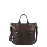 Sac porte main cuir vachette Brad