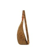 Sac port travers en vinyle garni cuir de vachette Hornet