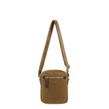 Sac porte travers synthe garni cuir Seka