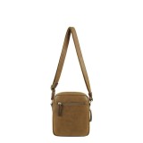 Sac porte travers synthe garni cuir Seka