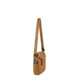 Sac porte travers synthetique garni cuir Seka