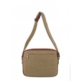 Sac reporter canvas cuir Brenner