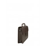 Serviette cuir safiano Hart