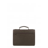 Serviette cuir safiano Hart