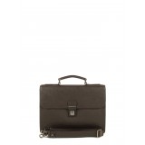Serviette cuir safiano Hart