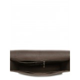 Serviette cuir safiano Hart